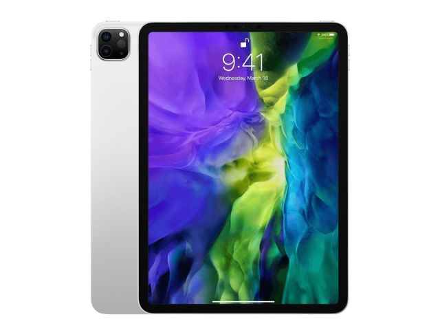 iPad Pro 11-inch 512GB WiFi + 4G Zilver (2020) | Exclusief kabel en lader A-grade