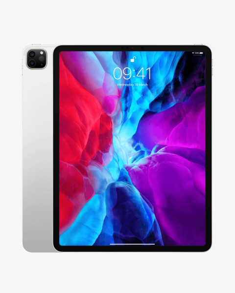 iPad Pro 12.9-inch 512GB WiFi + 4G Zilver (2020) | Exclusief kabel en lader