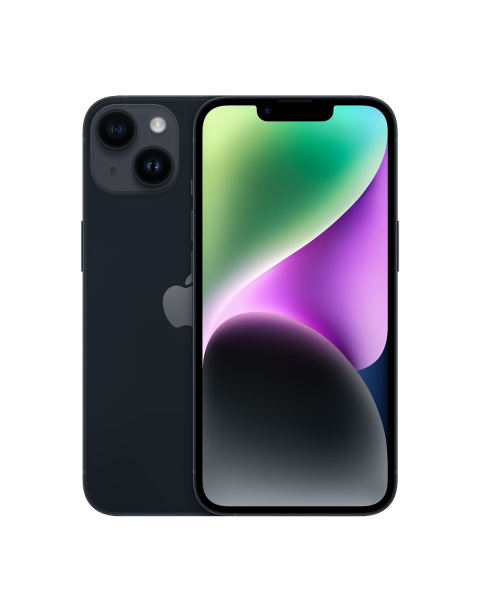 iPhone 14 128GB Middernacht Zwart