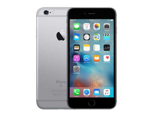 Apple Refurbished iPhone 6S Plus 64GB zwart/space grijs A-grade Spacegrijs