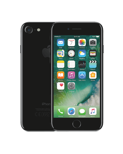 Refurbished iPhone 7 32GB Gitzwart