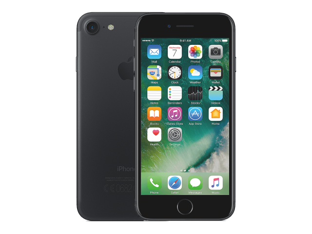 iPhone 7 128GB Matzwart A-grade