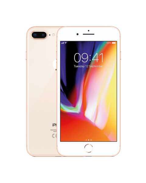 Refurbished iPhone 8 plus 64GB Goud