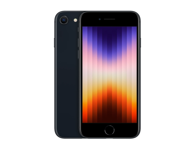 iPhone SE 64GB Middernacht Zwart (2022) A-grade