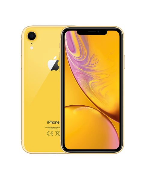 Refurbished iPhone XR 128GB Geel