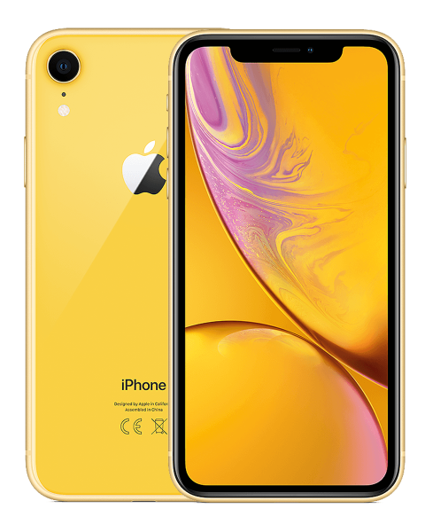 Refurbished iPhone XR 64GB geel