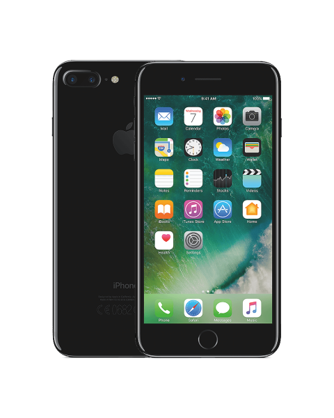 iPhone 7 plus 256GB Gitzwart