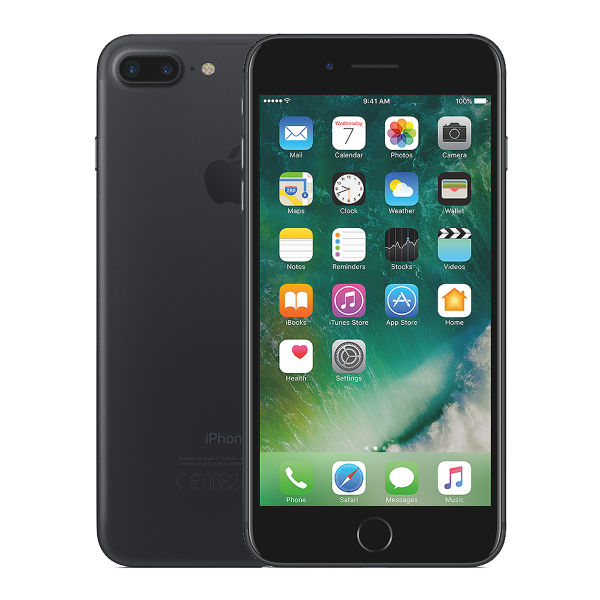 Refurbished Iphone 7 plus matzwart