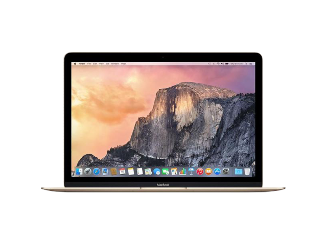 Macbook 12-inch | Core M 1.2 GHz | 512 GB SSD | 8 GB RAM | Goud (Early 2015) | Qwertz C-grade