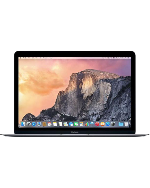 Macbook 12-inch | Core M 1.1 GHz | 256 GB SSD | 8 GB RAM | Spacegrijs (Early 2015) | Qwerty