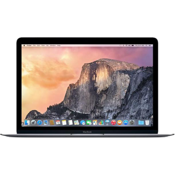 Macbook 12-inch | Core M 1.1 GHz | 256 GB SSD | 8 GB RAM | Spacegrijs (Early 2015) | Qwerty