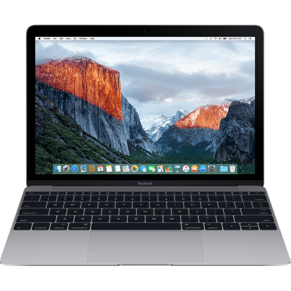 Macbook 12-inch | Core m7 1.3 GHz | 256 GB SSD | 8 GB RAM | Spacegrijs (2016) | Qwerty/Azerty/Qwertz