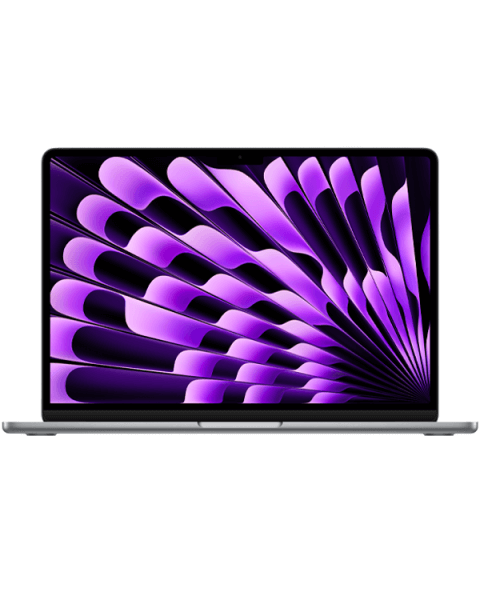 MacBook Air 13-inch | Apple M3 8-core | 1 TB SSD | 16 GB RAM | Spacegrijs (2024) | 10-core GPU | Qwerty