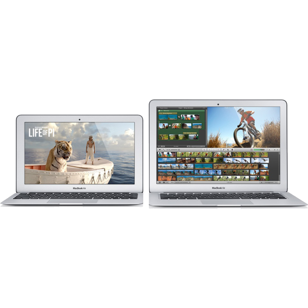 MacBook Air 13-inch | Core i5 1.3 GHz | 128 GB SSD | 4 GB RAM | Zilver (Mid 2013) | Qwertz