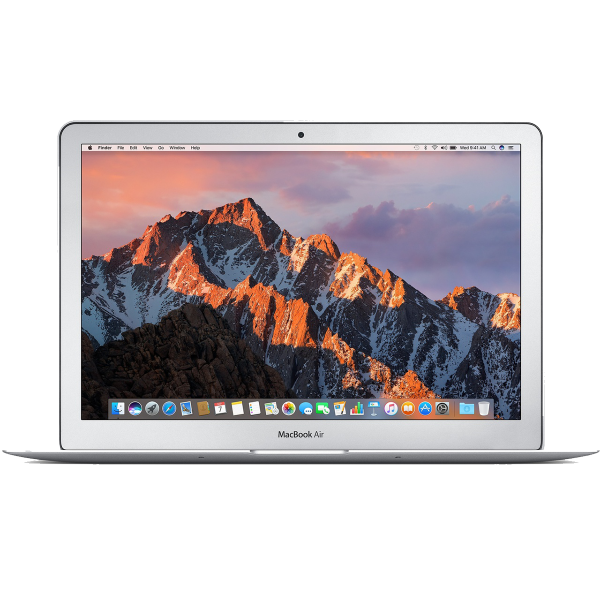 MacBook Air 13-inch | Core i5 1.8 GHz | 128 GB SSD | 8 GB RAM | Zilver (2017) | Qwerty/Azerty/Qwertz