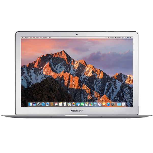 MacBook Air 13-inch | Core i7 2.2 GHz | 512 GB SSD | 8 GB RAM | Zilver (2017) | Qwerty