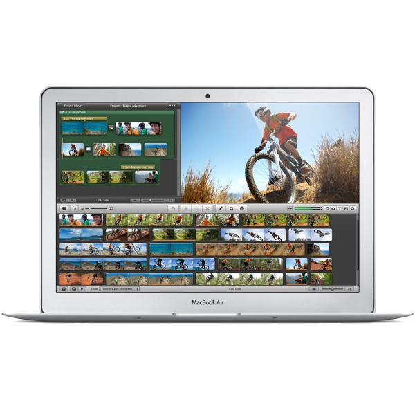 MacBook Air 13-inch | Core i5 1.3 GHz | 256 GB SSD | 4 GB RAM | Zilver (Mid 2013) | Qwerty/Azerty/Qwertz