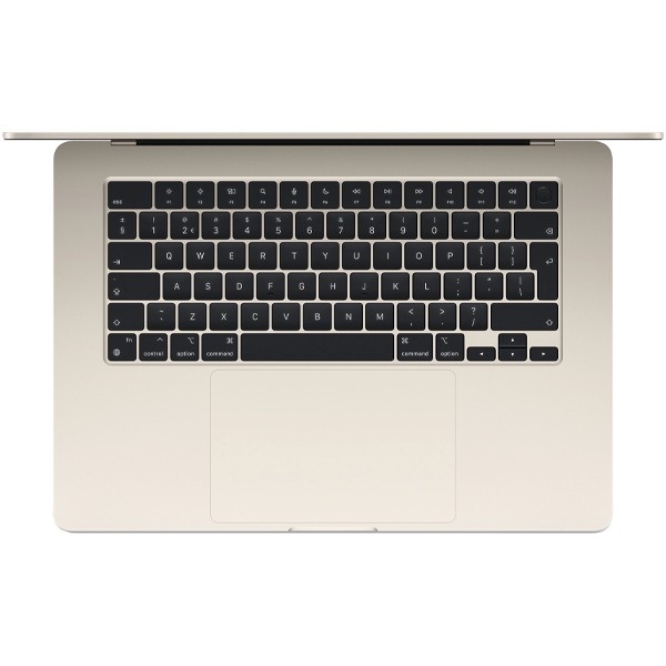 Macbook Air 15-inch | Apple M2 8-core | 1 TB SSD | 16 GB RAM | Sterrenlicht (2023) | 10-core GPU | Qwerty