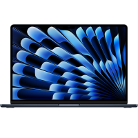 Macbook Air 15-inch | Apple M3 8-core | 512 GB SSD | 8 GB RAM | Middernacht (2024) | 10-core GPU | Qwerty/Azerty