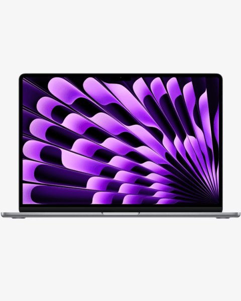 Macbook Air 15-inch | Apple M3 8-core | 512 GB SSD | 16 GB RAM | Spacegrijs (2024) | 10-core GPU | Qwerty/Azerty/Qwertz