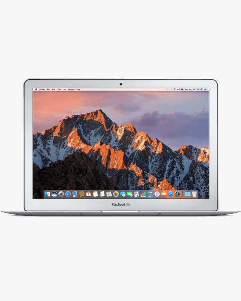 MacBook Air 13-inch | Core i5 1.8 GHz | 128 GB SSD | 8 GB RAM | Zilver (2017) | Qwerty
