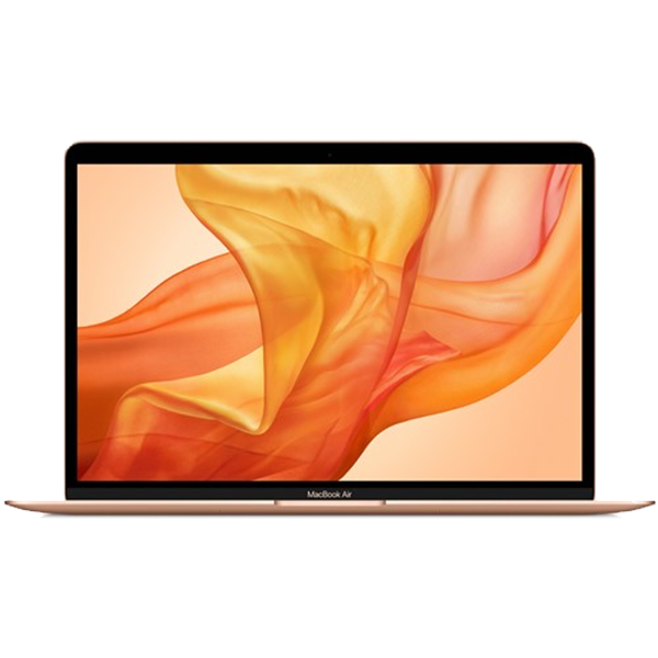MacBook Air 13-inch | Core i5 1.6 GHz | 128 GB SSD | 8 GB RAM | Goud (2019) | Qwertz