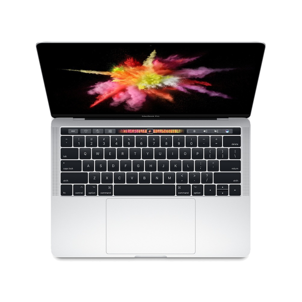 MacBook Pro 13-inch | Touch Bar | Core i5 3.1 GHz | 251 GB SSD | 16 GB RAM | Zilver (2017) | Qwerty/Azerty/Qwertz
