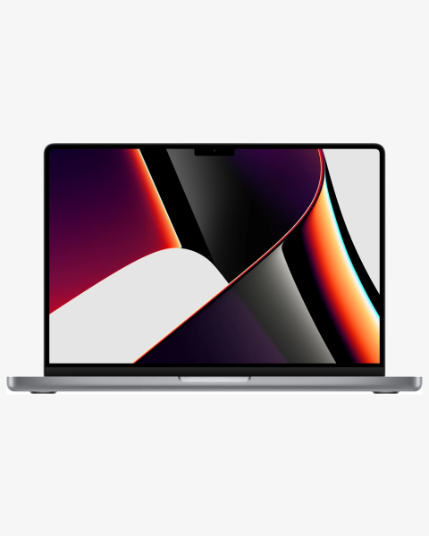 Macbook Pro 14-inch | Apple M1 Pro 8-core | 512 GB SSD | 16 GB RAM | Spacegrijs (2021) | Retina | 14-core GPU | Qwerty