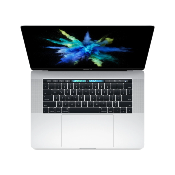 Macbook Pro 15-inch | Touch Bar | Core i7 2.8 GHz | 512 GB SSD | 16 GB RAM | Zilver (2017) | Qwerty/Azerty/Qwertz