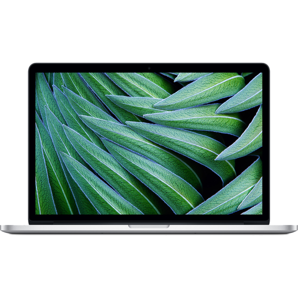 MacBook Pro 15-inch | Core i7 2.0 GHz | 256 GB SSD | 8 GB RAM | Zilver (Late 2013) | Retina | Qwerty