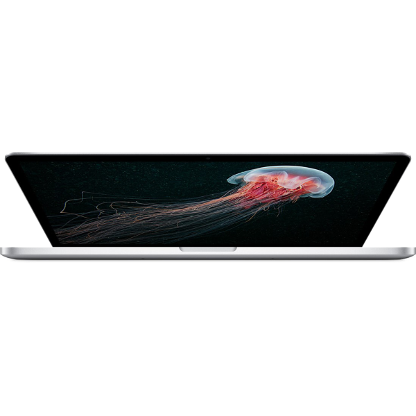 MacBook Pro 15-inch | Core i7 2.2 GHz | 512 GB SSD | 16 GB RAM | Zilver (Mid 2015) | Retina | Qwerty