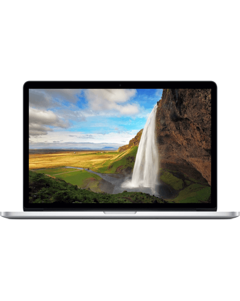 MacBook Pro 15-inch | Core i7 2.2 GHz | 512 GB SSD | 16 GB RAM | Zilver (Mid 2015) | Retina | Qwerty