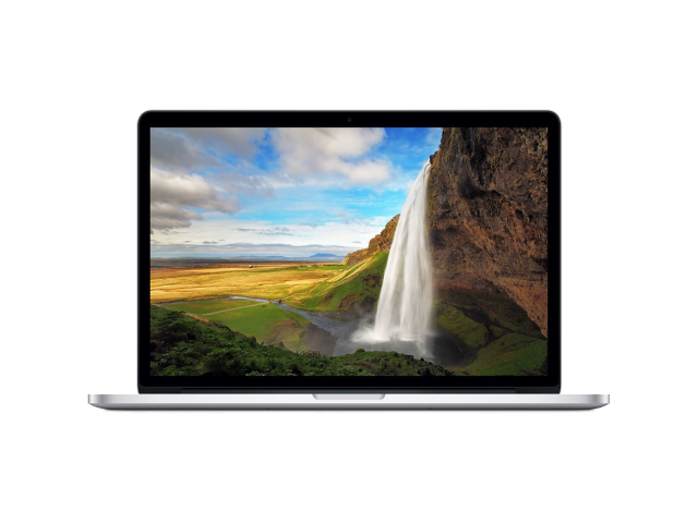 MacBook Pro 15-inch | Core i7 2.5 GHz | 256 GB SSD | 16 GB RAM | Zilver (Mid 2015) | Retina | Qwerty/Azerty/Qwertz B-grade