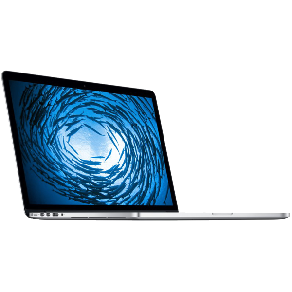 MacBook Pro 15-inch | Core i7 2.5 GHz | 512 GB SSD | 16 GB RAM | Zilver (Mid 2015) | Retina