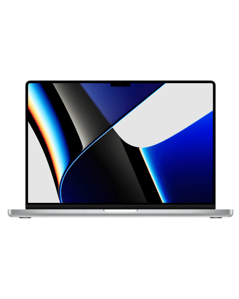 Macbook Pro 16-inch | Apple M1 Pro 10-core | 512 GB SSD | 16 GB RAM | Zilver (2021) | Retina | 16-core GPU | Qwerty/Azerty/Qwertz