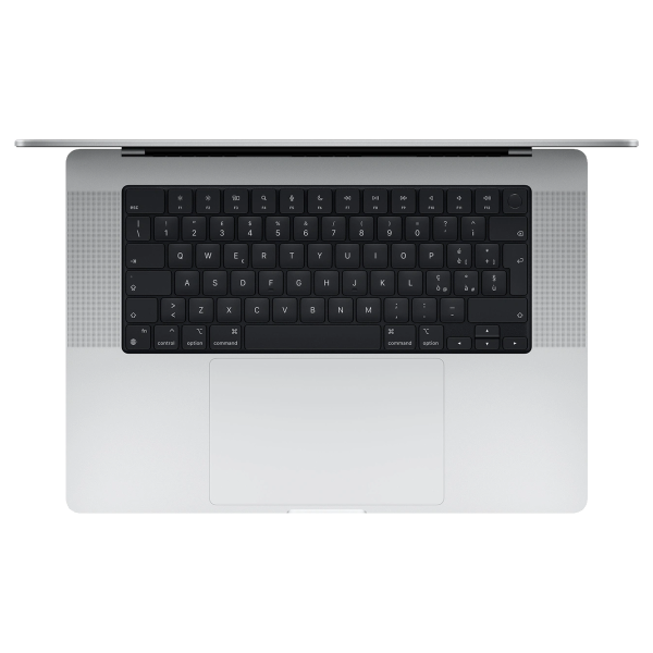 Macbook Pro 16-inch | Apple M1 Pro 10-core | 4 TB SSD | 32 GB RAM | Zilver (2021) | Retina | 16-core GPU | Qwerty/Azerty/Qwertz