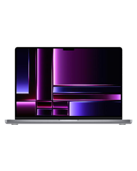 Macbook Pro 16-inch | Apple M2 Pro 12-core | 512 GB SSD | 32 GB RAM | Spacegrijs (2023) | 19-core GPU | Qwerty