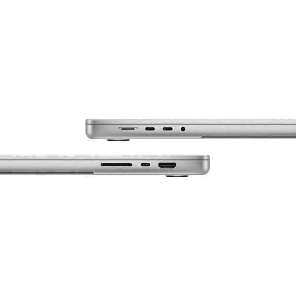 Macbook Pro 16-inch | Apple M3 Pro 12-core | 512 GB SSD | 18 GB RAM | Zilver (2023) | 18-core GPU | Azerty