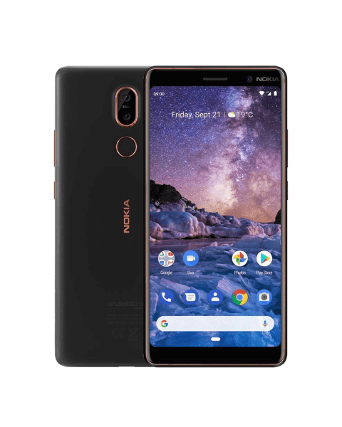 Nokia 7 Plus | 64GB | Zwart
