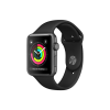 Apple Watch Series 1 | 42mm | Aluminium Case Spacegrijs | Zwart sportbandje | WiFi