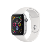 Apple Watch Series 4 | 44mm | Aluminium Case Zilver | Wit sportbandje | GPS | WiFi