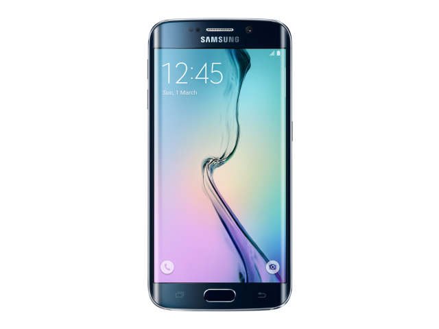 Refurbished Samsung Galaxy S6 Edge 32 GB Schwarz