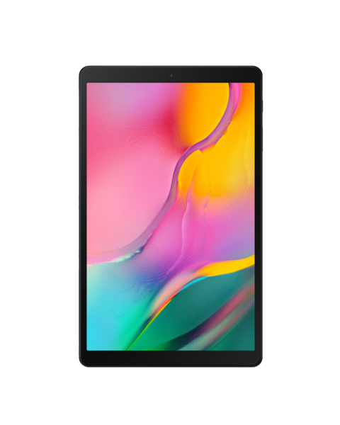 Refurbished Samsung Tab A | 10.1-inch | 64GB | WiFi + 4G | Zwart (2019)