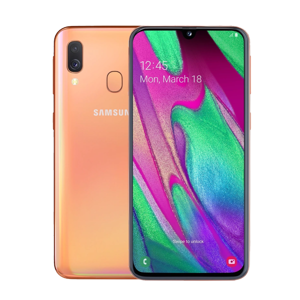 Samsung Galaxy A40 64GB Oranje