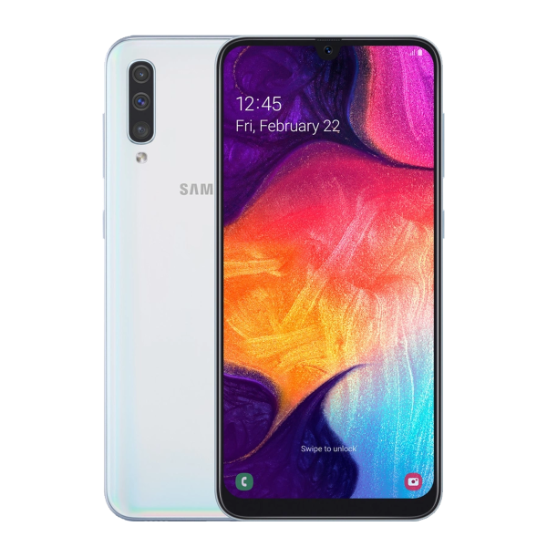 Champagne Senator excuus Refurbished Samsung Galaxy A50 128GB Wit | Refurbished.nl