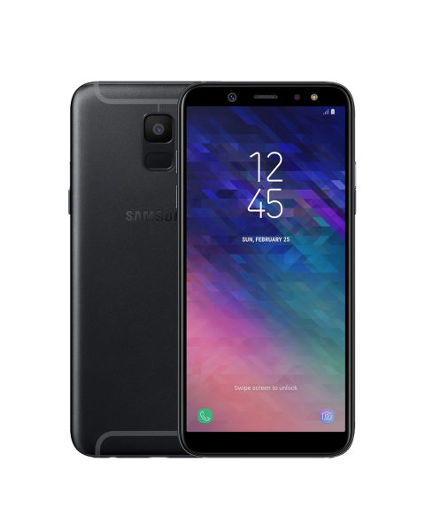 Refurbished Samsung Galaxy A6 32GB Zwart (2018)
