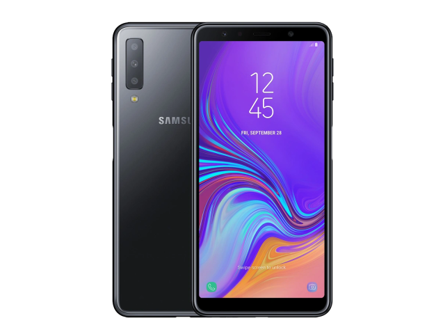 Refurbished Samsung Galaxy A7 64GB Schwarz