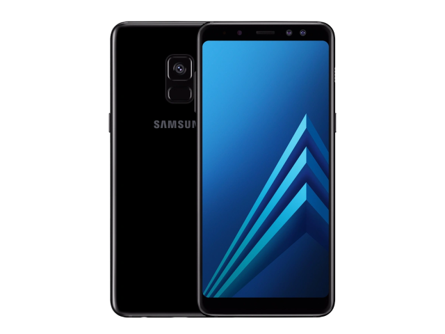 Refurbished Samsung Galaxy A8 32GB Schwarz (2018)