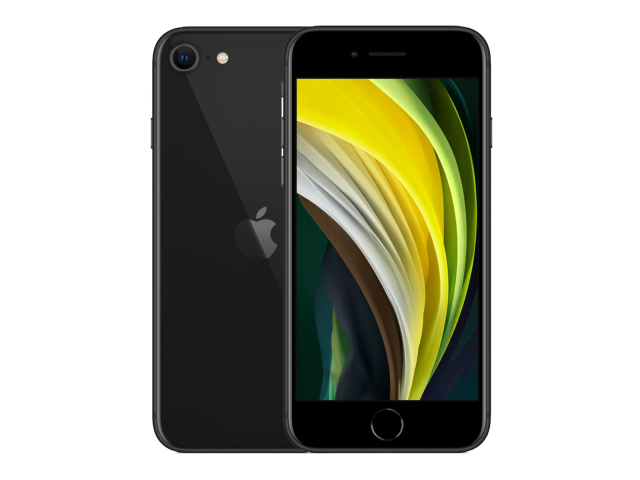 iPhone SE 128GB Zwart (2020) B-grade