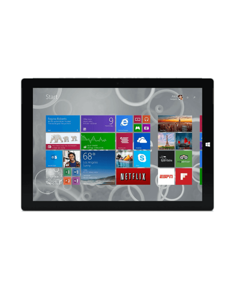 Refurbished Microsoft Surface Pro 3 | 12.3 inch | 4e generatie i5 | 256GB SSD | 8GB RAM | Virtueel toetsenbord | Exclusief Pen